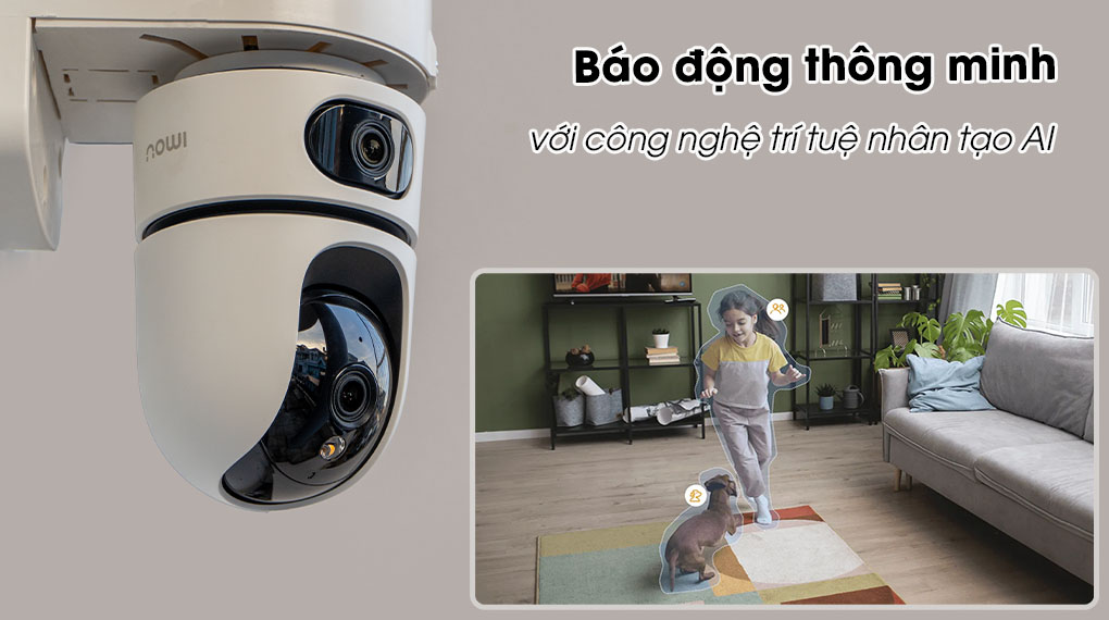 Camera iMou S2Xp 2 Mắt Mới - Phù hợp lắp trong nhà - Hình ảnh 3